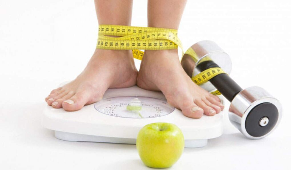 gambe sulla bilancia e metodi per perdere peso